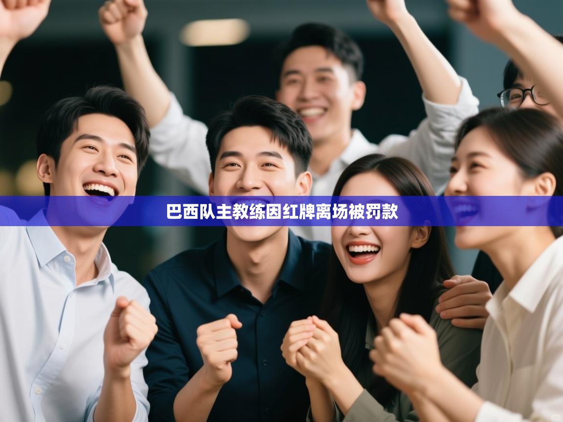 巴西队主教练因红牌离场被罚款  第1张