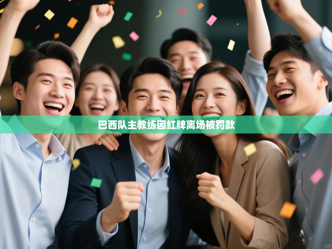 巴西队主教练因红牌离场被罚款  第2张