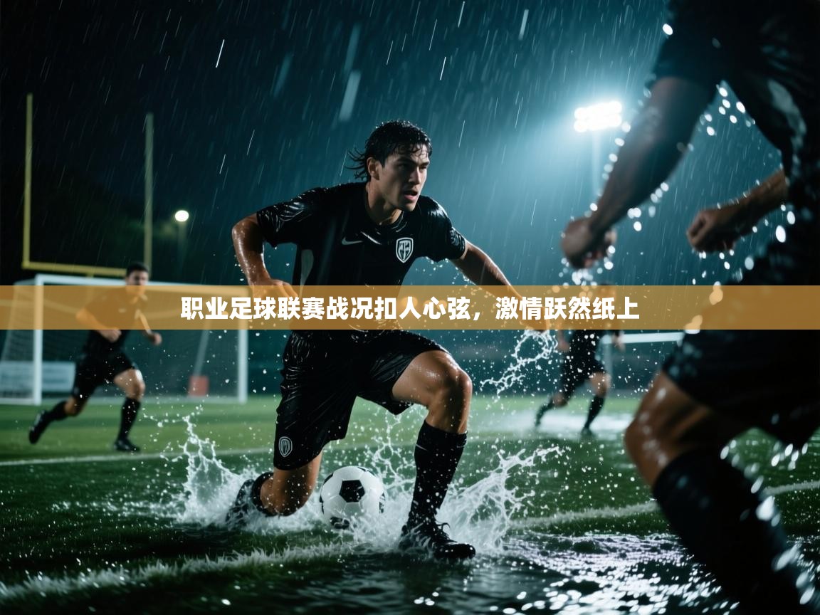 职业足球联赛战况扣人心弦，激情跃然纸上  第1张